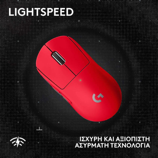 Logitech Pro X Superlight 2 Wireless Gaming Mouse 32000 DPI Red