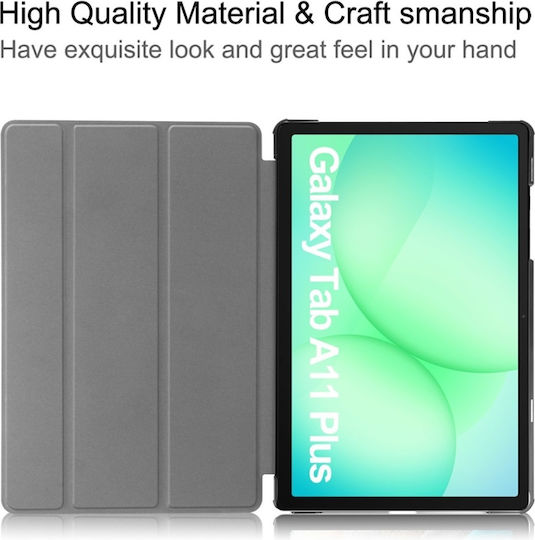 Flip Cover Rezistentă Roșa (Samsung Galaxy Tab A11 Plus, A9 Plus)