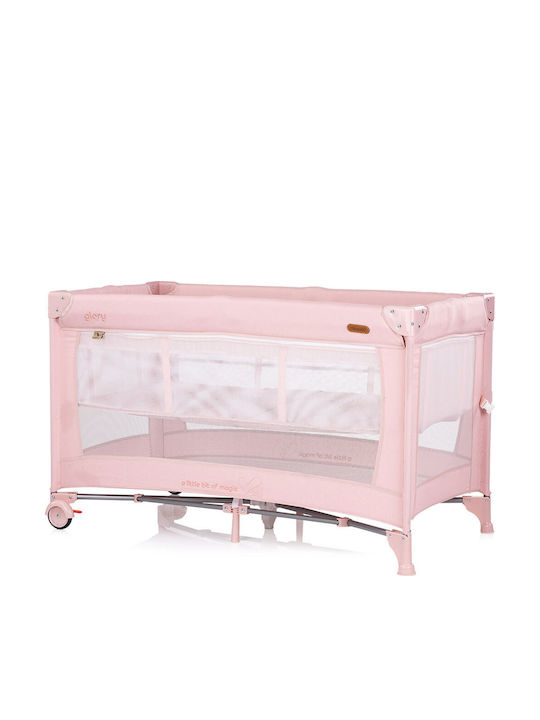 Chipolino Playpen with Mattress Pink