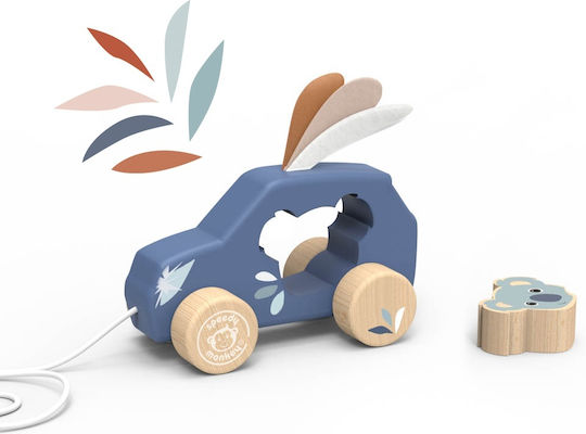 Speedy Monkey Ziehspielzeug aus Holz