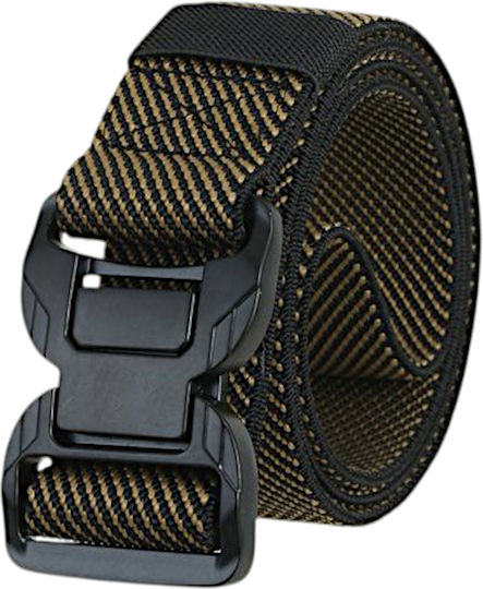 Männliche Gürtel Leichter Elastischer Militärgürtel Molle Taktisch Breite 4 cm Grün Ksj318