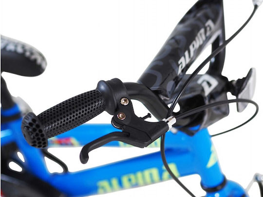 Alpina 14" Kinder Fahrrad BMX Blau
