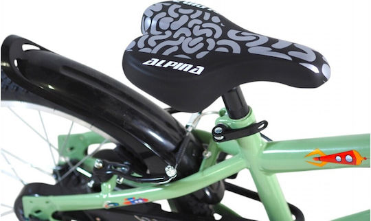 Alpina Gogo 14" Kids Bicycle BMX Green