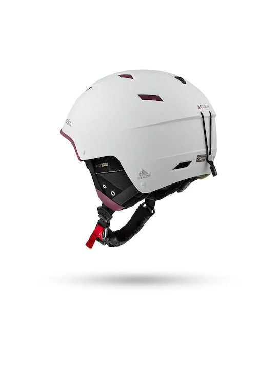 Cairn Equalizer Mat Men's Helmet for Ski & Snowboard White