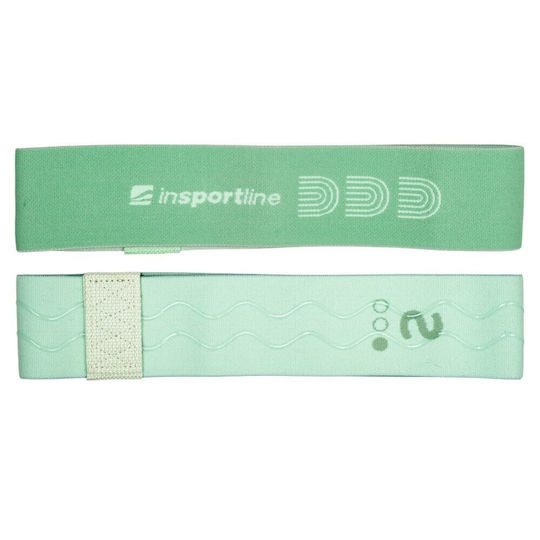 inSPORTline Band Hiplop Resistance Band Figure 8 Light Green 0.6m