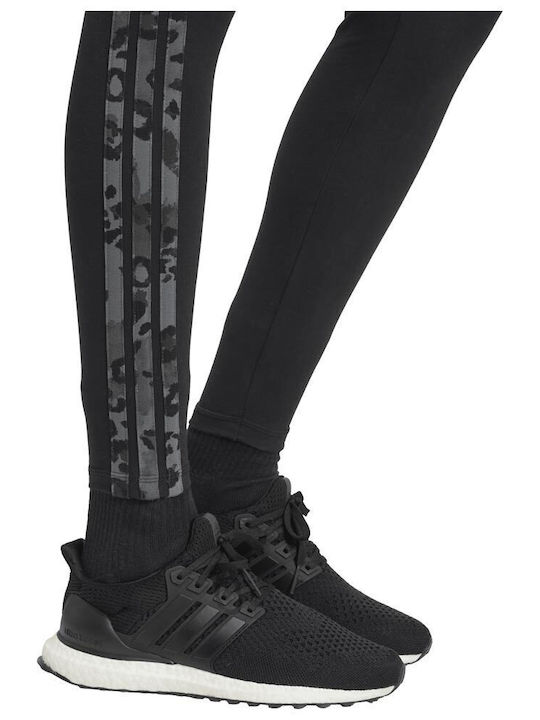 3 Stripes Instruire Colanti de femei Lung Colanti Negru