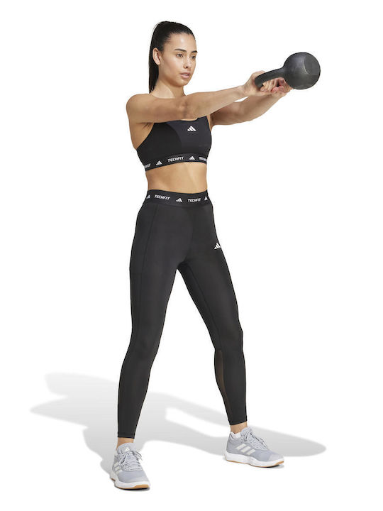 Stash Pocket Full-Length Training Women's Long Firming High Waist Leggings Black