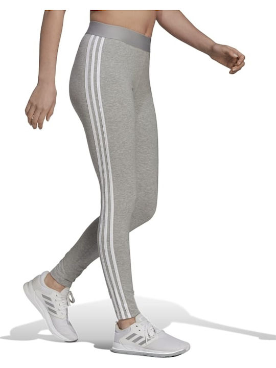 3 Stripes Training Γυναικείο Μακρύ Κολάν Γκρι