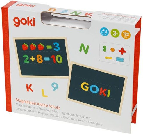 Goki Lernspiel Buchstaben und Zahlen für 3+ Jahre