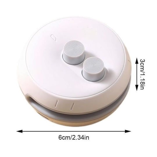 Mini Rechargeable Food Bag Sealing Device White