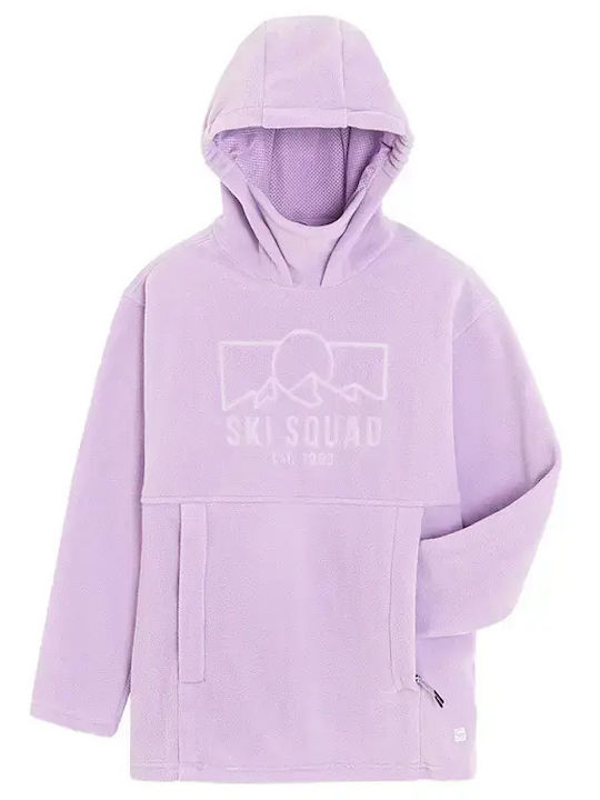 Детски Суичър с Качулка Purple
