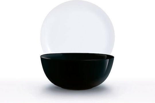 Luminarc Σερβίτσιο Πιάτων Γυάλινο Μαύρο 19τμχ 0883314750362