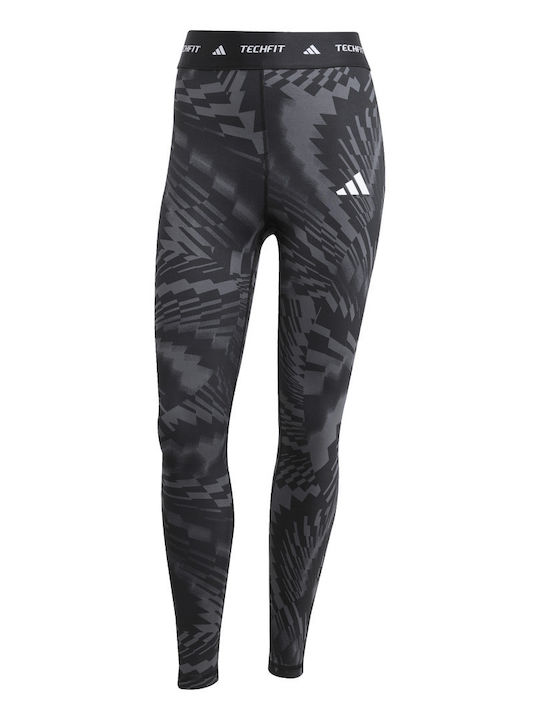Techfit Training Damen Gekürztes Leggings Formendefinition Schwarz
