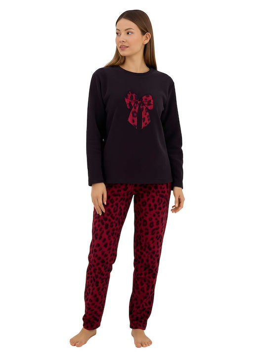 Sexen Winter Damen Pyjama-Set