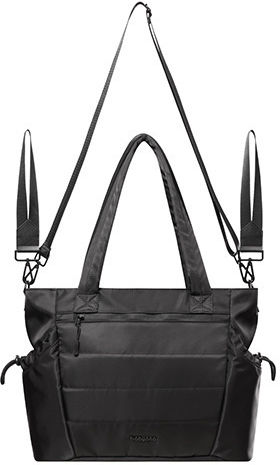 Babyono Τσάντα-Αλλαξιέρα Ώμου/Χειρός Cami Μαύρη 45x12x30εκ.