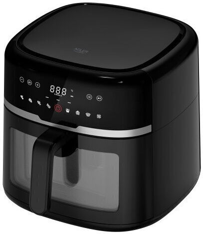 Adler Air Fryer 8lt Μαύρο AD 6318