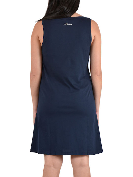 'shay' Mini Dress Navy Blue