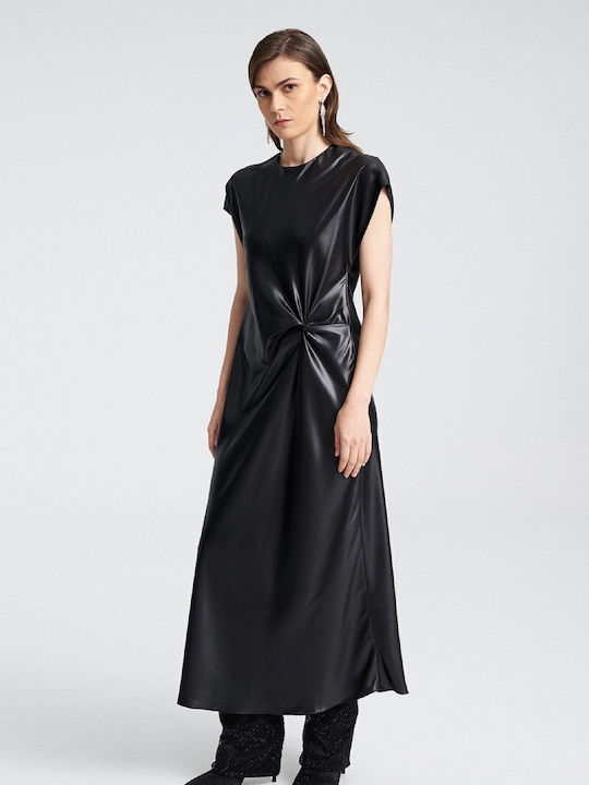 Zoya Kleid Satin Abendkleid Schwarze Zoya Kleid Satin Abendkleid Schwarze