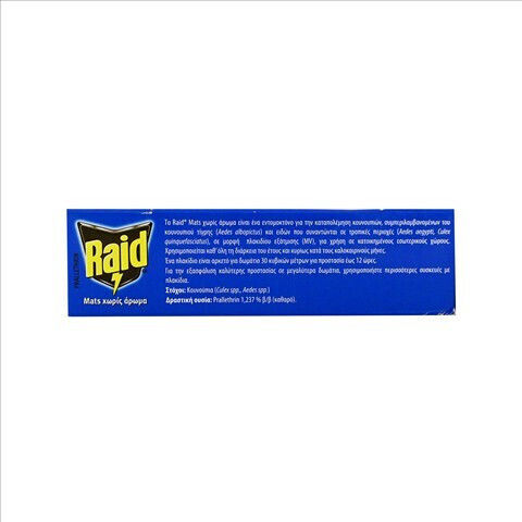 Raid Insektenabwehrtabletten für Mücken 30cm Ohne Duft