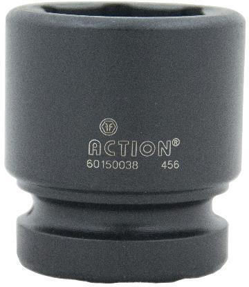 Action Socket Pneumatic Hex with Square Drive 3/4" Diameter 34mm