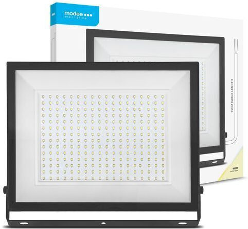 Modee Lighting Waterproof LED Floodlight 200W Natural White 4000K IP65