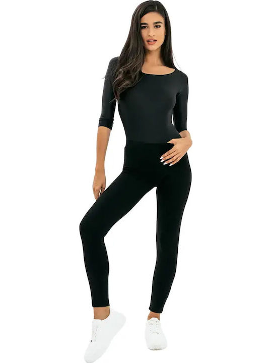 Women's Long Training Legging Black
