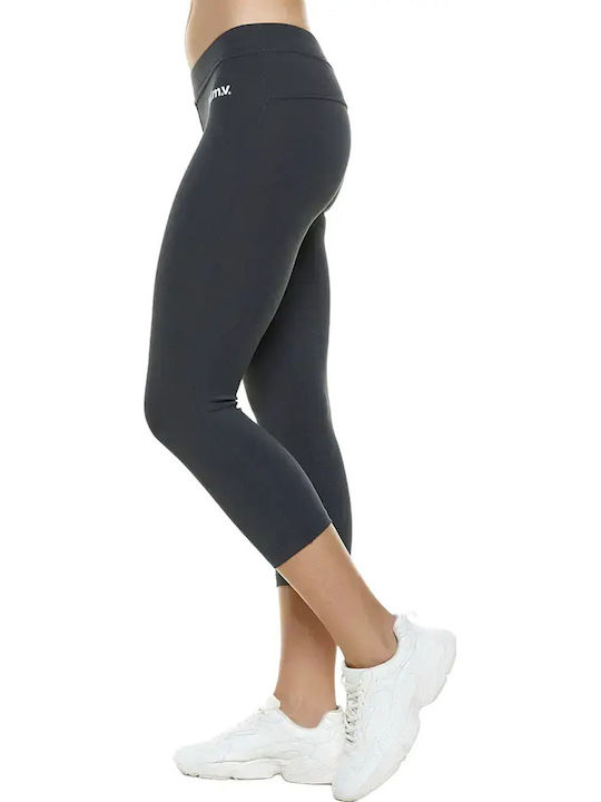 Schulung Frauen Capri Leggings Dark Grey