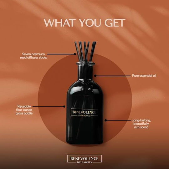 Benevolence LA Σετ Diffuser με Άρωμα Λεβάντα 120ml