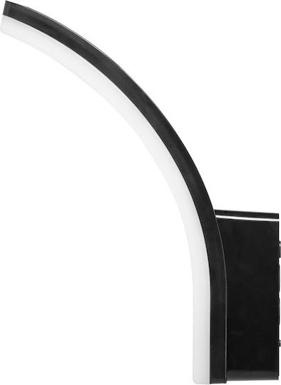 Orno Στεγανό Επιτοίχιο Εξωτερικό Φωτιστικό LED 12W 4000K Orno Στεγανό Επιτοίχιο Εξωτερικό Φωτιστικό LED 12W 4000K