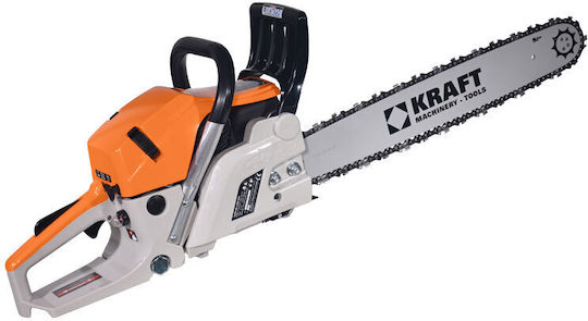 Kraft Gasoline Chainsaw 6.9kg with Blade Carving Blade 50cm