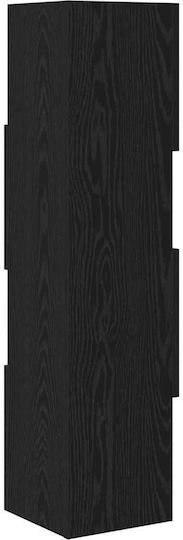 Büroaufbewahrungsschublade und -schrank Holzweiß 25,5x25x102cm