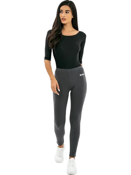 Women's Long Training Legging Gray
