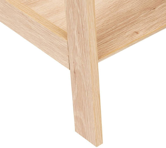 5Five Boden Badezimmerregal Hölzernes mit 4 Regalböden 76x43x76cm Braun
