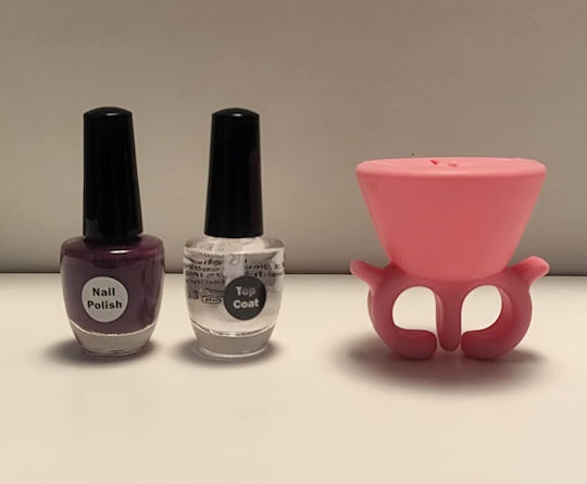 3τμχ Nagellack-Set Dark Purple/Aubergine 8.3ml