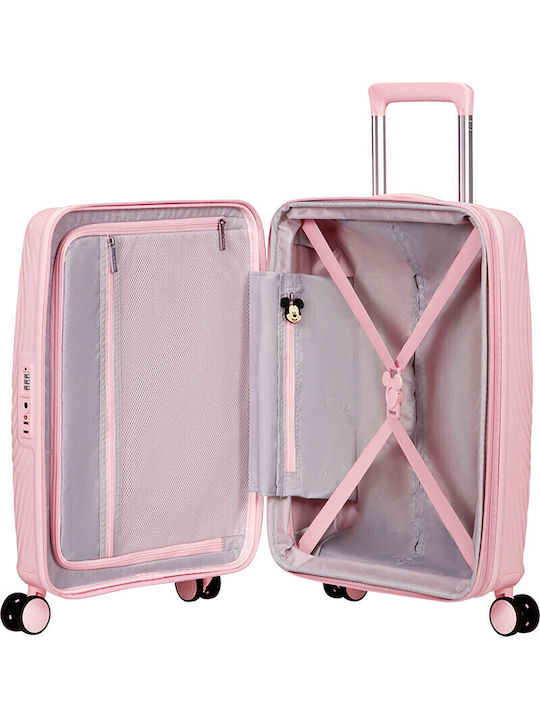 American Tourister Minnie Детска Розова с 4 колела Височина 55см.