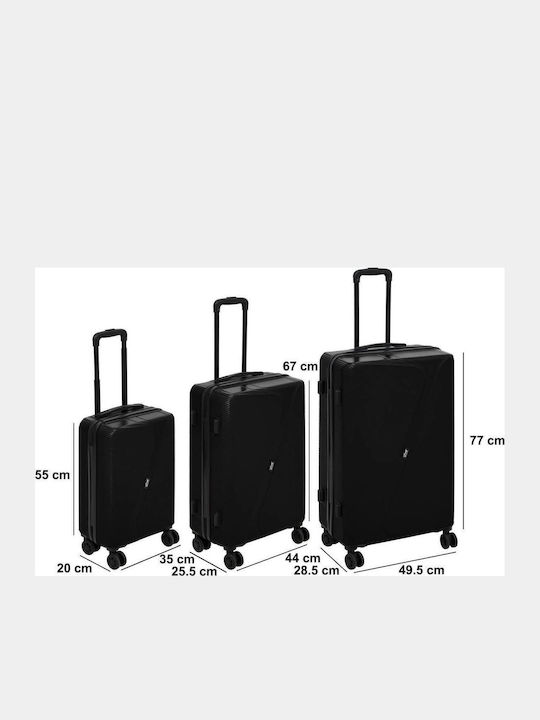 5Five Βαλίτσες Black