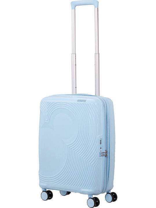 American Tourister Mickey Mouse Детска Светлосиня с 4 колела Височина 55см.