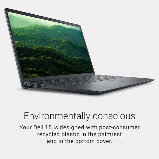 Dell DC15250 15.6" FHD Touchscreen (i5-1334U/8GB/512GB SSD/W11 S) Carbon Black (US Keyboard)