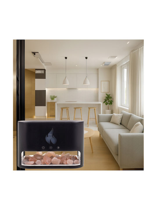 Lumini LED Dispozitiv de aromaterapie cu temporizator Negru 250ml ZY12643QWS17