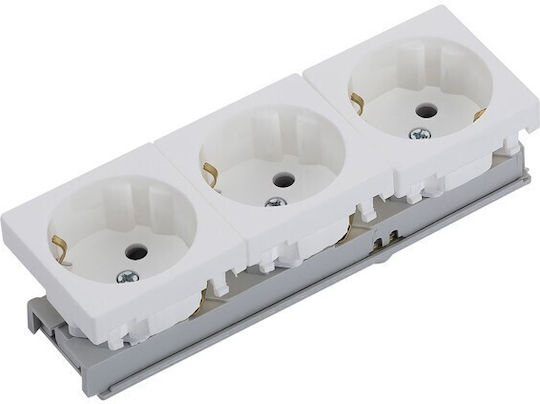 Eurolamp Power Socket White 1pcs