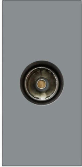 Luxion Tv Socket Module 1m Gray