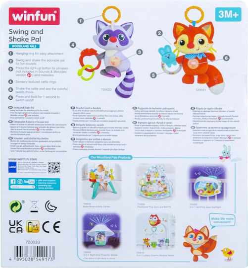 Winfun Suspendata Jucărie Auto pentru 3++ Luni