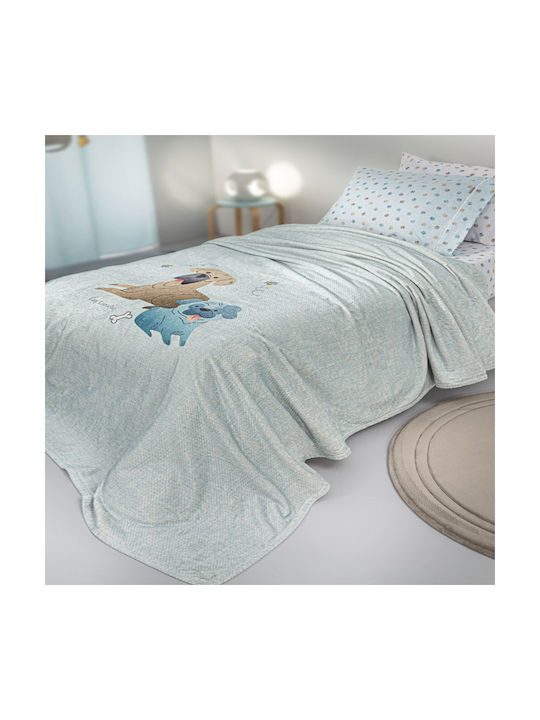 Guy Laroche Blanket Fleece Ciel 160x220cm