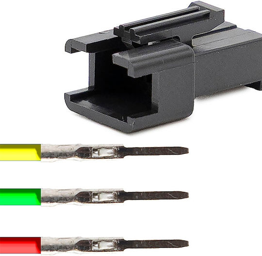 Eco Turbo Single Dual Button Panel 1.5m Sm Connector