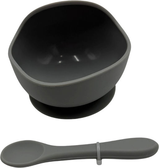 Excellent Houseware Παιδικό Σετ Φαγητοδοχείου από Σιλικόνη 2τμχ