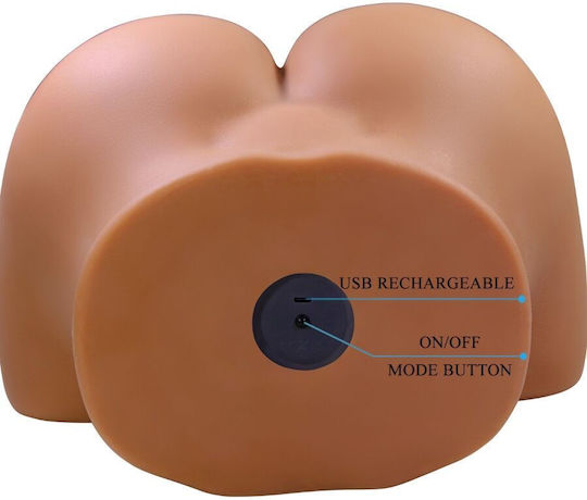 Crazy Bull Realistic Masturbator Butt / Vagina με Δόνηση D-243861