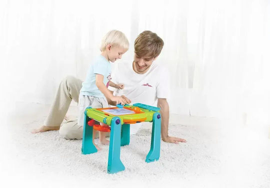 Hola Toys Multicolour Baby Push Walker for 12+ Months with Sounds
