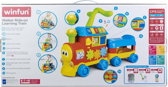 Winfun Ride On για 12+ μηνών με Ήχους Πολύχρωμο