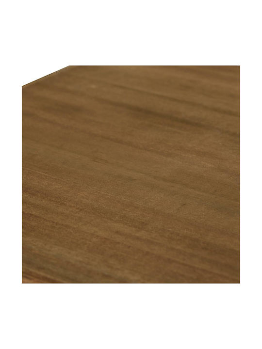 Atmosphera Σετ Διακοσμητικα Βάζα Ξύλινο Λευκά 35x35xΥ46.5cm 3τμχ