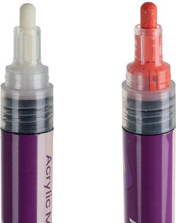Ακρυλικοί Μαρκαδόροι Multicolor 4mm Σετ 36τμχ